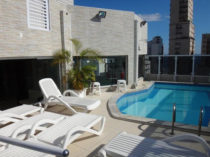 Atlantico Flat Gonzaga Aparthotel Santos  Ngoại thất bức ảnh